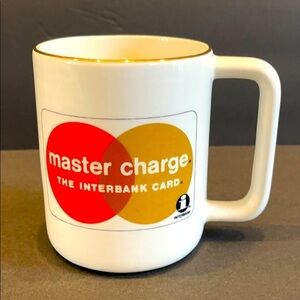 Vantage Master Charge Mug “The Interbank Card”